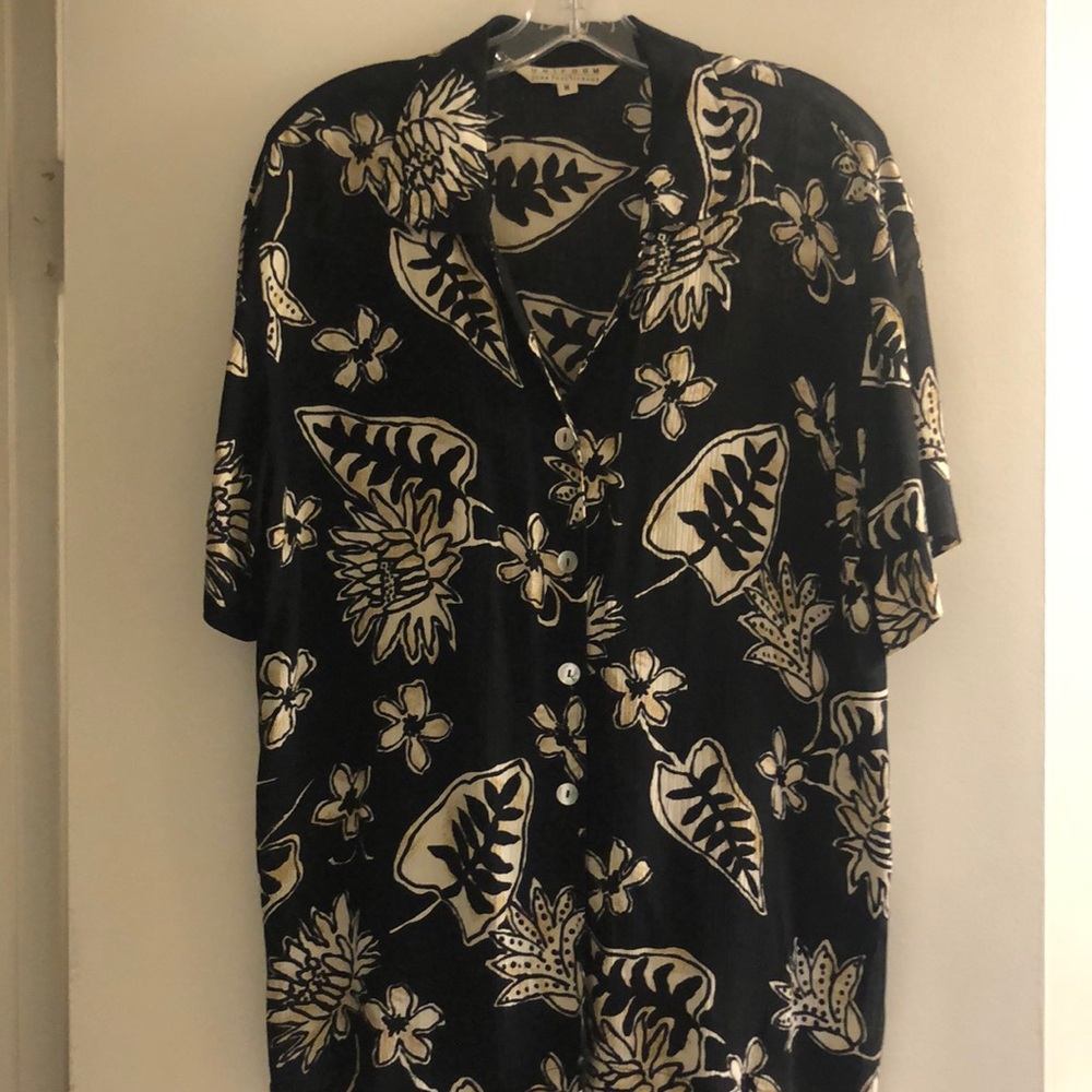Women’s matching skirt and top outfit, gauzy fabric